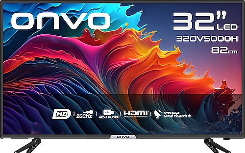 Onvo 32OV5000H HD 32 inç 82 Ekran Uydu Alıcılı LED TV